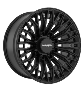 MAYHEM CYCLONE 8121 GLOSS BLACK 22x10 -170 19mm 125.2mm