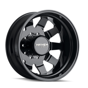 MAYHEM CHALLENGER 8181 FORGED FULL BLACK 22x8 -225 169mm 170.1mm [cap Not Included]