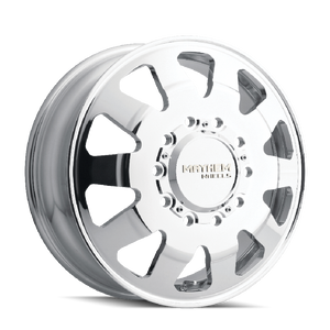 MAYHEM CHALLENGER 8181 FORGED POLISH 22x8 -225 169mm 170.1mm [cap Not Included]
