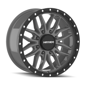 MAYHEM VECTOR 8310 MATTE GUNMETAL BLACK LIP 20x9 -180 18mm 124.1mm