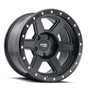 DIRTY LIFE DL COMPOUND 9315 MATTE BLACK 20x10 -135 25mm 87.1mm