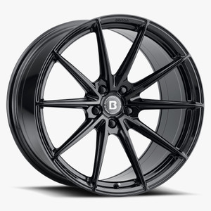 Brada CX1 blank 20x10 BLANK Gloss Black