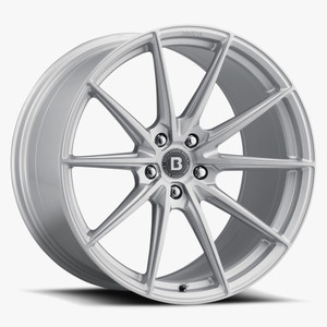 Brada CX1 blank 20x11 BLANK Brushed Hyper Silver