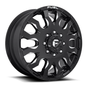 Fuel 1PC BLITZ 8x165.1 20x8.25 +105 Gloss Black Milled