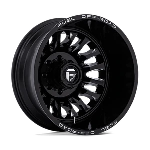 Fuel 1PC ARC DUALLY 8x210 20x8.25 -246 Gloss Black Milled