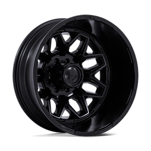 Fuel 1PC FLUX DUALLY 8x170 20x8.25 -201 Blackout