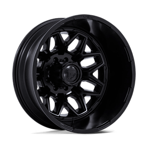 Fuel 1PC FLUX DUALLY 8x165.1 22x8.25 -227 Blackout