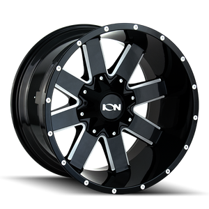 ION 141 141 SATIN BLACK 17x9 -120 6-139.7 18mm 78.1mm