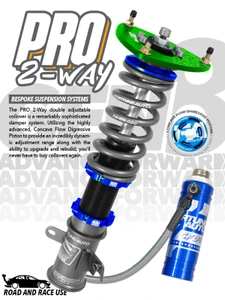 Fortune Auto Dreadnought Pro 2 Way Coilovers - 2000 - 2009 Honda S2000 (AP1/2)