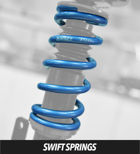 Fortune Auto Front Hyperco Spring Upgrade (pair) Specify spring rate in notes, otherwise the standard rate will be used
