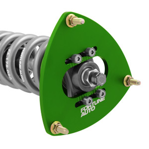 Fortune Auto Fortune Auto PRO Caster + Camber Plates - Subaru BRZ/Toyota GR86/FRS - Includes Pillowball & Radial bearing mount