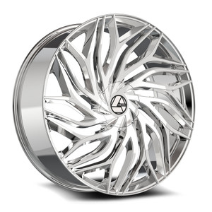 Azara AZA-537 5x115 / 5x120 24x9 +32 Nano Chrome