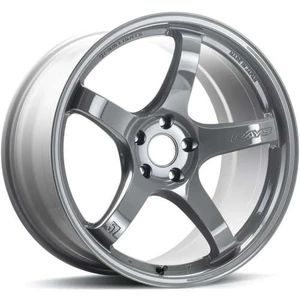 Gram Lights 57CR 5x114.3 18x9.5+12 Glossy Gray
