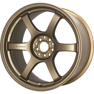 Gram Lights 57DR 4x100 15x8+35 Dark Bronze