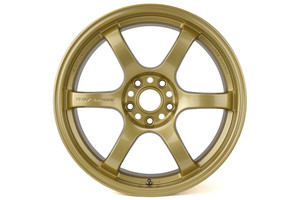 Gram Lights 57DR 5x108 18x8.5+37 FF Gold