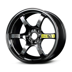Gram Lights 57DR LIMITED 5x120 19x9.5+35 Rays Black Metal Coat