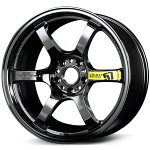 Gram Lights 57DR LIMITED 5x100 18x9.5+38 Rays Black Metal Coat
