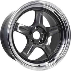 Volk Racing 21C 5x114.3 18x12-33 Dark Gunmetal / Rim DC