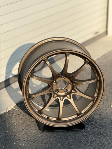 Volk Racing CE28N-PLUS 5x120 18x10+40 Blast Bronze