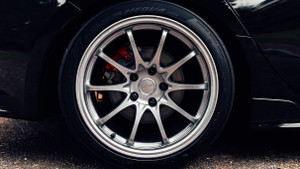 Volk Racing CE28N-PLUS M-SPEC 5x114.3 18x9.5+22 Diamond Silver