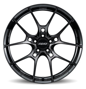 Volk Racing G025 LTD 5x120 19x9.5+44 Pressed Black Clear