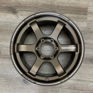 Volk Racing TE37 LARGE PCD PM2 6x139.7 18x9+0 Diamond Dark Gunmetal