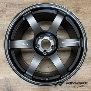 Volk Racing TE37 SAGA S-PLUS BLACK SHADOW 5x114.3 18x9.5+38 Matte Translucent Black