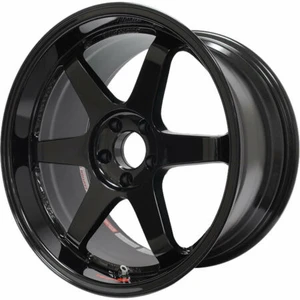 Volk Racing TE37SL 5x114.3 17x9+22 Gloss Black