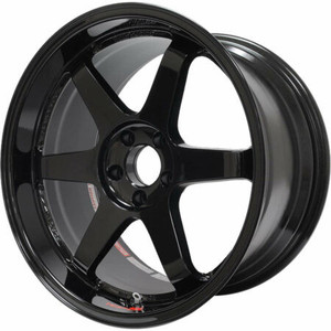 Volk Racing TE37SL 5x114.3 17x9.5+49 Gloss Black