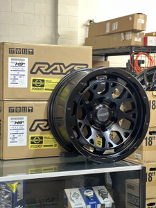 Volk Racing RAYS M9+ 5x114.3 17x7+32 Semi Gloss Black
