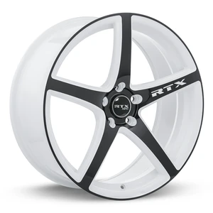 RTX Illusion 5x114.3 17x7.5 +42 White And Black