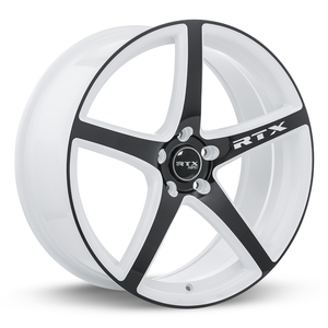 RTX Illusion 5x114.3 20x8.5 +45 White And Black