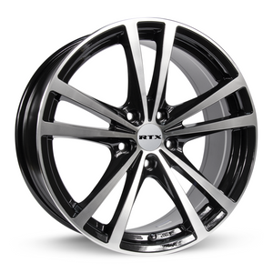RTX Force 5x114.3 15x6.5 +45 Black Machined