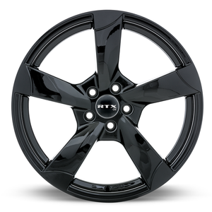 RTX RS II 5x112 16x7 +45 Gloss Black