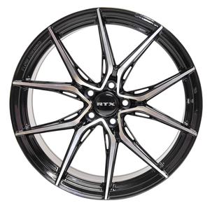 RTX Slick 5x114.3 18x8.5 +38 Black Machined