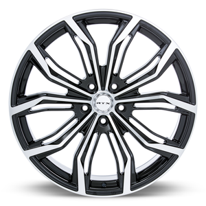 RTX Black Widow 5x127 20x9 +35 Black Machined