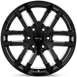 RTX Oak 6x135 17x8.5 +30 Gloss Black