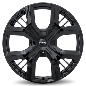 RTX PS01 5x108 20x8 +45 Gloss Black