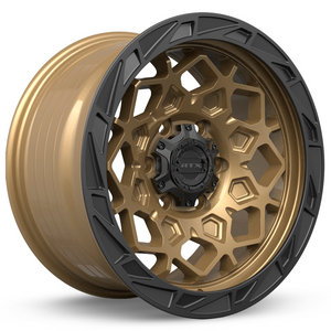 RTX Spade 6x139.7 18x9 +10 Satin Bronze Black Lip