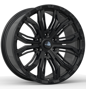 RTX Black Widow 6x139.7 18x9 +18 Gloss Black