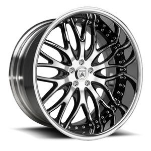 Asanti Forged AF147 6x139.7 24x10 +30 Brushed & Black