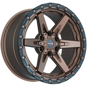 Vortek VRT-602-R 6x135 / 6x139.7 17x9 +12 Matte Bronze With Black Bead Ring