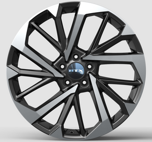 RTX MM01 5x114.3 18x7.5 +35 Gloss Black Machined