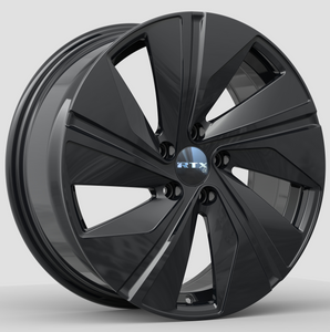 RTX VW03 5x112 17x7 +45 Gloss Black