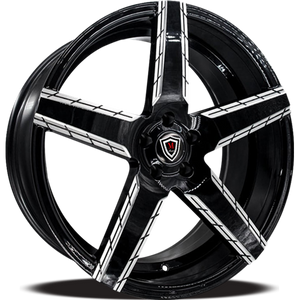 MARQUEE WHEELS M3275 5x110 20x9 +35 Black / Milled