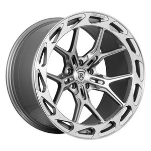 Rohana RFX19 5x112 19x9.5 +30 Machine Silver