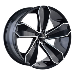 TOUREN TR71 3271 GLOSS BLACK/MACHINED FACE 20x10 -112 40mm 66.56mm