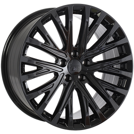 REPLICA WHEELS R368 5x112 20x8.5 +35 Black Machined Face