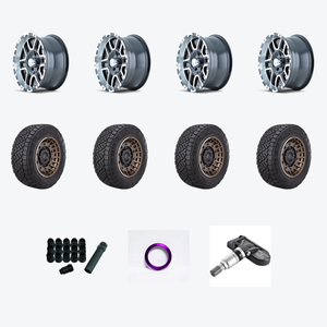 Ion Type 179 6x139.7 17x8+10 Black/Machined Face/Machined Lip + Nitto NIT Recon Grappler A/T 33x12.50R22/12 — 2021 GMC Yukon Denali Wheel & Tire Package