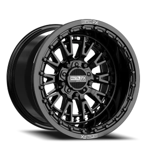 Metal-FX Slayer R UTV 5x114.3 15x8 +0 Gloss Black